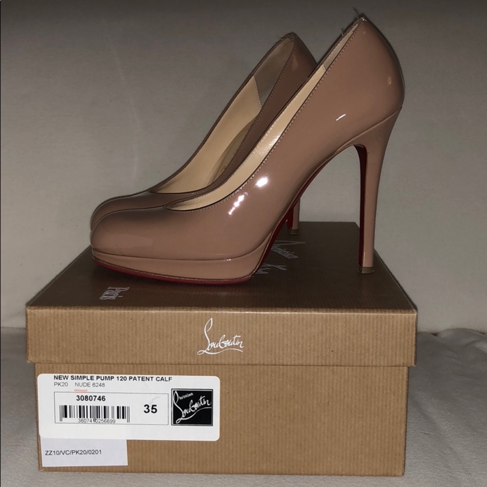 Christian Louboutin New Simple Pump 120